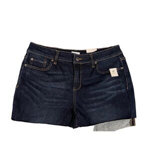 NEW Time And Tru Womens Denim Shorts Size 8 stretch Jean